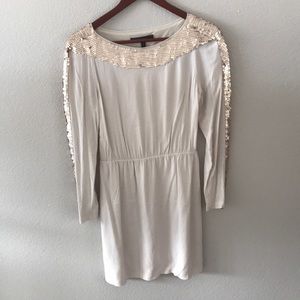 Bcbg long sleeve sequin dress